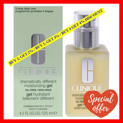 Dramatically Different Moisturizing Gel - Combination Oily Skin By Clinique For Unisex 4.2 Oz