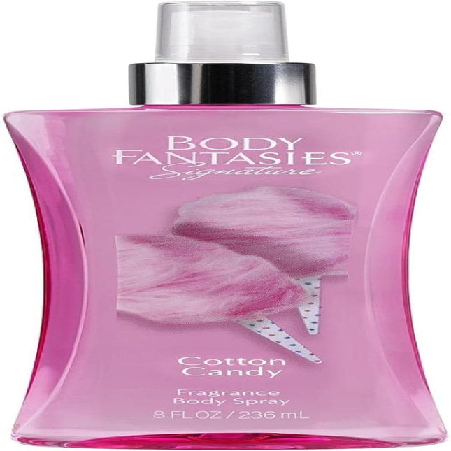 BODY FANTASIES COTTON CANDY 8 OZ FRAGRANCE BODY SPRAY