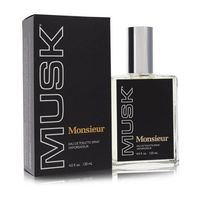 MONSIEUR MUSK 4 OZ EAU DE TOILETTE SPRAY FOR MEN