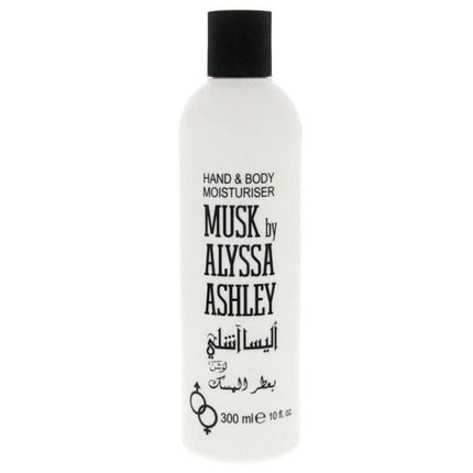 ALYSSA ASHLEY MUSK 10 OZ HAND &amp; BODY MOISTURISER