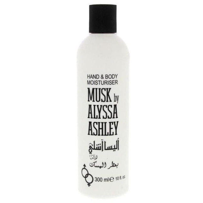 ALYSSA ASHLEY MUSK 10 OZ HAND &amp; BODY MOISTURISER