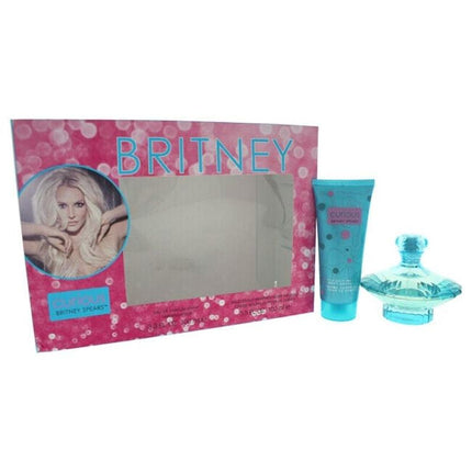 CURIOUS 2 PCS SET FOR WOMEN: 3.3 EAU DE PARFUM SPRAY + 3.3 BODY SOUFFLE
