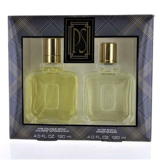 PAUL SEBASTIAN 2 PCS SET: 4 OZ COLOGNE SPRAY + 4 OZ AFTERSHAVE (WINDOW BOX)