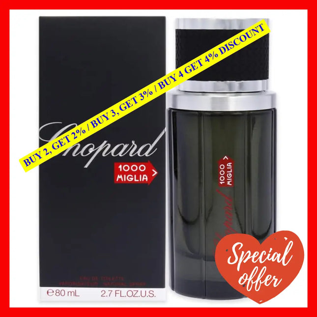 1000 Miglia By Chopard For Men - 2.7 Oz Edt Spray