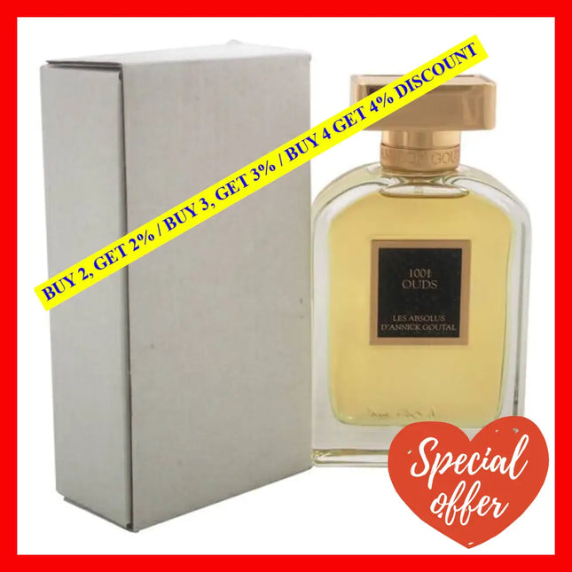 1001 Ouds By Annick Goutal For Unisex - 2.5 Oz Edp Spray (Tester)