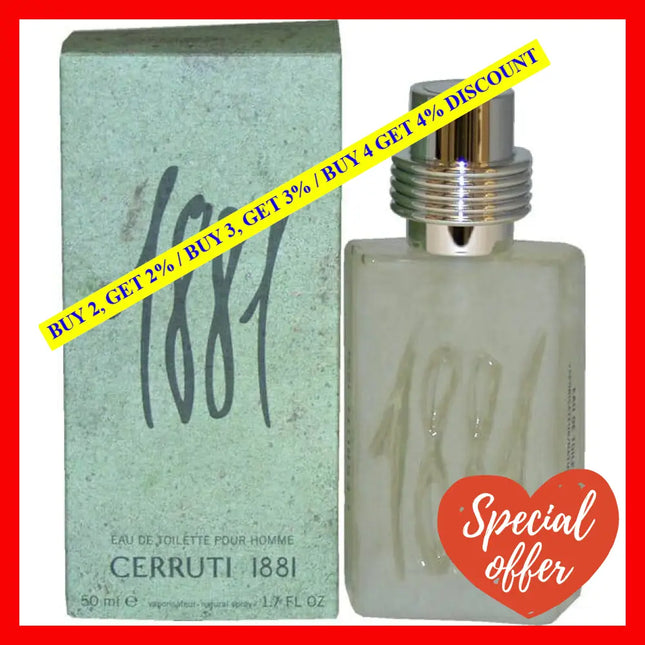 1881 By Nino Cerruti For Men - 1.7 Oz Edt Spray