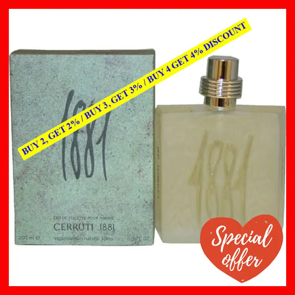 1881 By Nino Cerruti For Men - 6.7 Oz Edt Spray