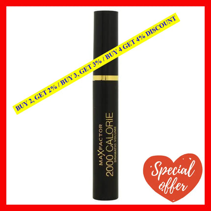 2000 Calorie Mascara Dramatic Volume - Black Brown By Max Factor For Women 9 Ml