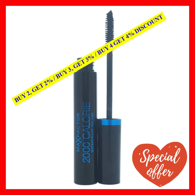 2000 Calorie Mascara Waterproof - Black Brown By Max Factor For Women 9 Ml