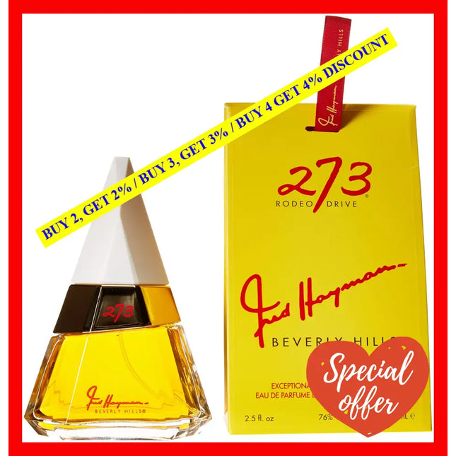 273 By Fred Hayman For Women - 2.5 Oz Edp Spray