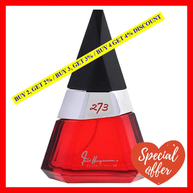 273 Red By Fred Hayman For Women - 2.5 Oz Edp Spray (Tester)