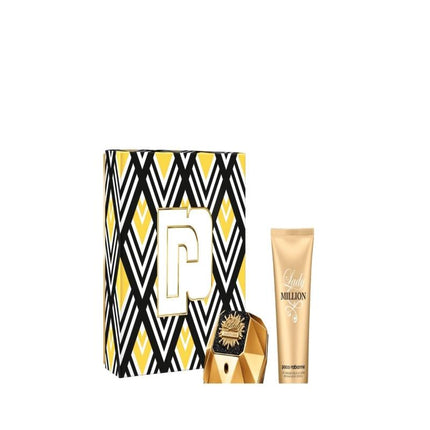 PACO RABANNE LADY MILLION FABULOUS 2 PCS SET: 2.7 EAU DE PARFUM INTENSE SPRAY + 3.4 BODY LOTION