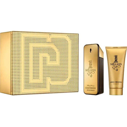 PACO RABANNE ONE MILLION 2 PCS SET FOR MEN: 3.4 EAU DE TOILETTE SPRAY + 3.4 SHOWER GEL