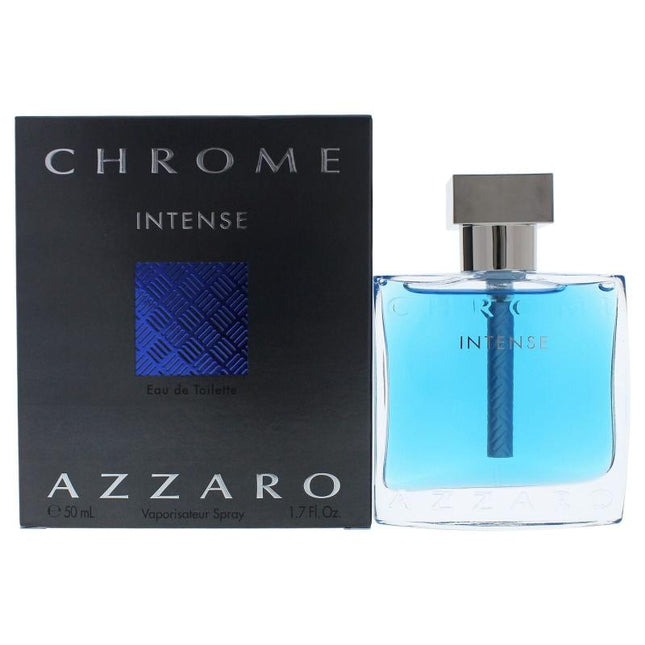 AZZARO CHROME INTENSE 1.7 EAU DE TOILETTE SPRAY FOR MEN
