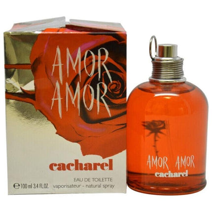CACHAREL AMOR AMOR TESTER 3.4 EAU DE TOILETTE SPRAY FOR WOMEN