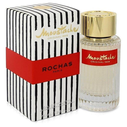 MOUSTACHE ROCHAS 2.5 EAU DE TOILETTE SPRAY FOR MEN