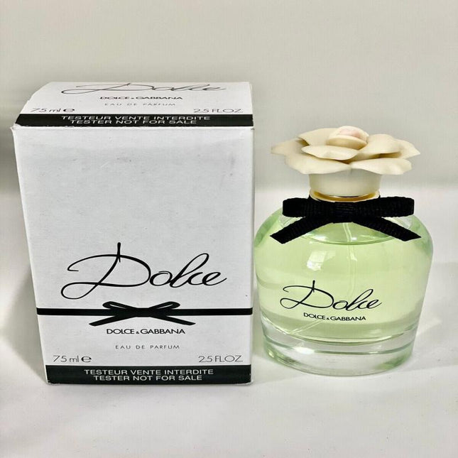 DOLCE &amp; GABBANA DOLCE TESTER 2.5 EAU DE PARFUM SPRAY