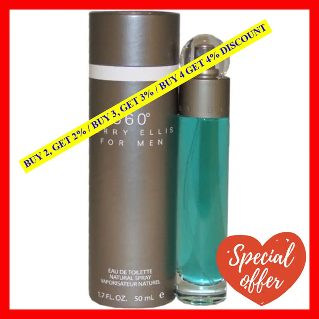 360 By Perry Ellis For Men - 1.7 Oz Edt Spray