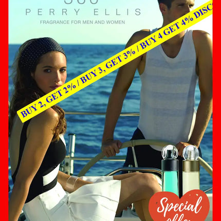 360 By Perry Ellis For Men - 3.4 Oz Edt Spray