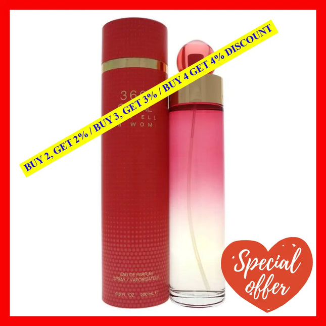 360 Coral By Perry Ellis For Women - 6.8 Oz Edp Spray