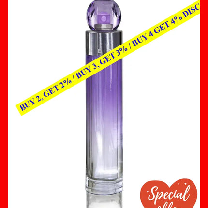360 Purple By Perry Ellis For Women - 3.4 Oz Edp Spray