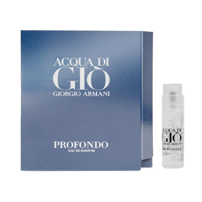 ACQUA DI GIO PROFONDO 0.04 EAU DE PARFUM SPRAY VIAL FOR MEN