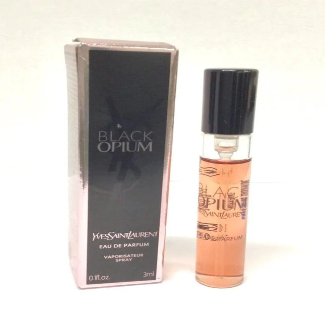 YSL BLACK OPIUM 0.1 EAU DE PARFUM SPRAY VIAL FOR WOMEN