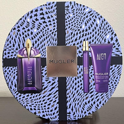 ALIEN TM 3 PCS SET: 2 OZ EAU DE PARFUM SPRAY + 0.33 OZ EAU DE PARFUM SPRAY + 1.7 BODY LOTION