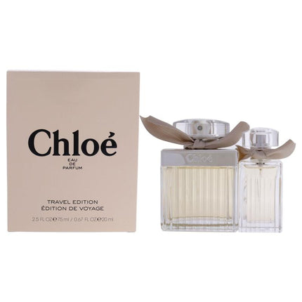 CHLOE 2 PCS SET: 2.5 EAU DE PARFUM SPRAY + 0.67 EAU DE PARFUM SPRAY