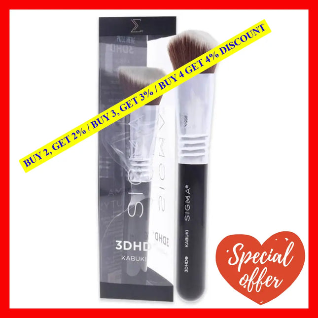 3Dhd Kabuki Brush - Black By Sigma Beauty For Women 1 Pc