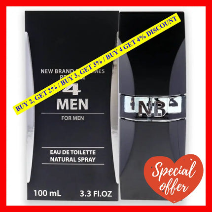 4 Men By New Brand For - 3.3 Oz Edt Spray