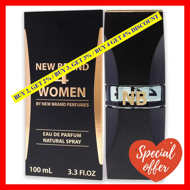 4 Women By New Brand For - 3.3 Oz Edp Spray