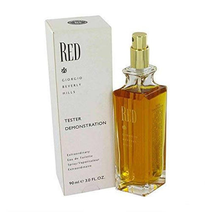 GIORGIO RED TESTER. 3 OZ EAU DE TOILETTE SPRAY