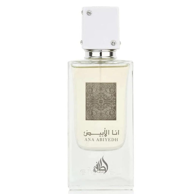 Lattafa Ana Abiyedh for Unisex Eau de Parfum Spray, 2.0 Ounce