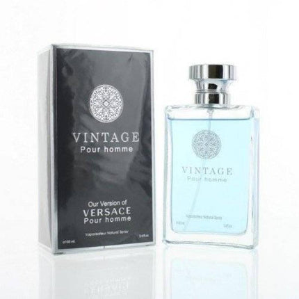 Vintage Pour Homme By Secret Plus 3.4 Oz Eau De Toilette Spray For Men