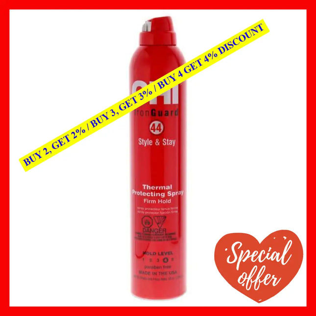 44 Iron Guard Style Stay Firm Hold Protecting Spray By Chi For Unisex - 10 Oz Hair