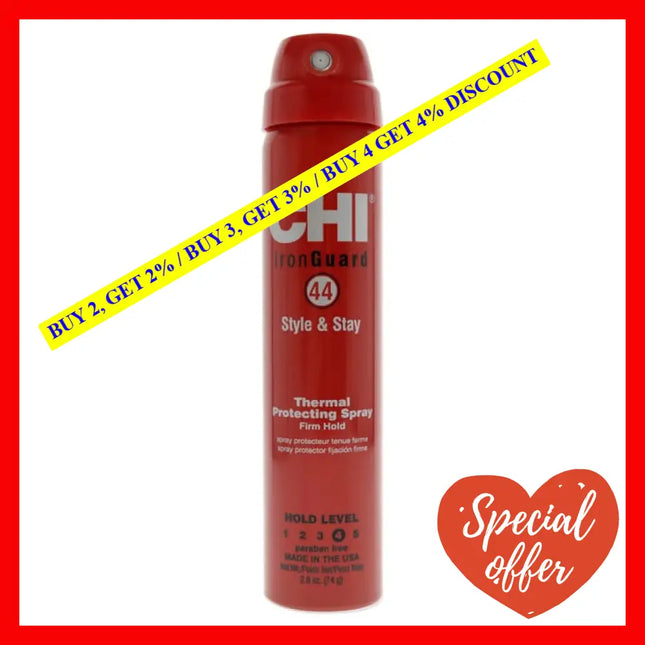44 Iron Guard Style Stay Firm Hold Protecting Spray By Chi For Unisex - 2.6 Oz Hair