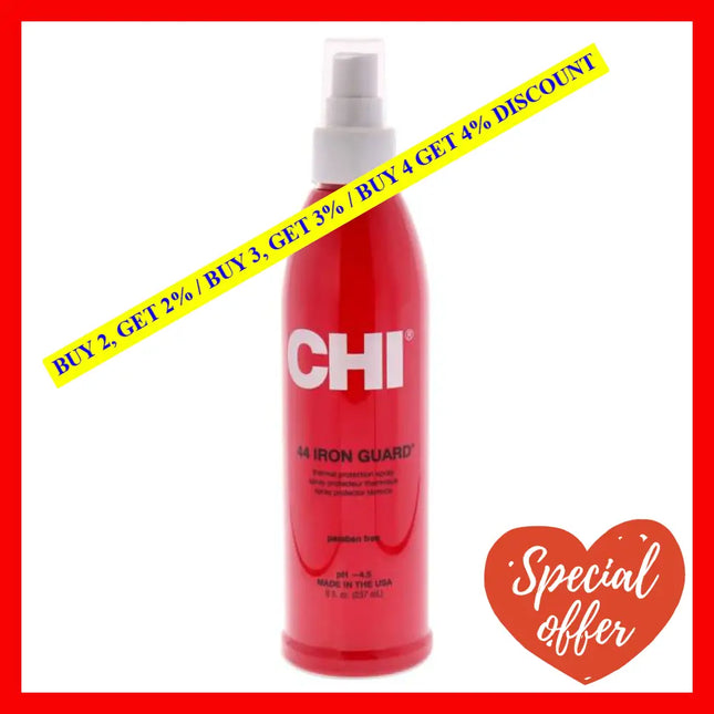 44 Iron Guard Thermal Protection Spray By Chi For Unisex - 8 Oz Hair