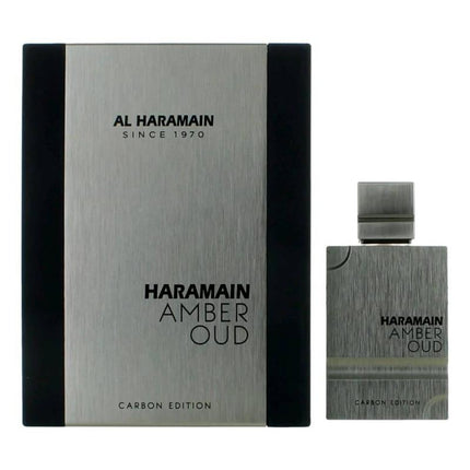 Al Haramain Amber Oud Carbon Edition for Men Eau de Parfum Spray, 3.4 Ounce