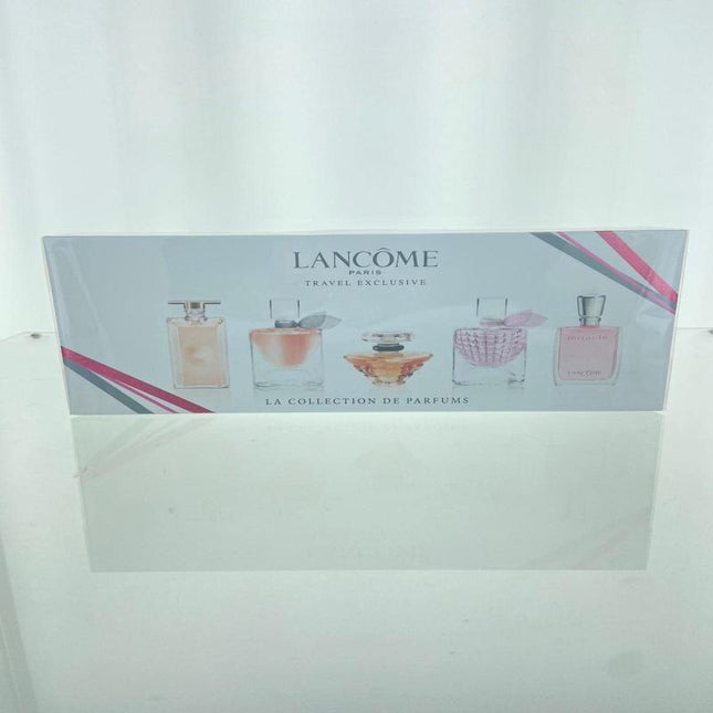 Lancome for Women 5 Piece Mini Set (Idole EDP 0.16 Ounce + La Vie Est Belle EDP 0.135 Ounce + Tresor EDP 0.25 Ounce + La Vie Est Belle Flowers Of Happiness EDP 0.135 Ounce + Miracle EDP 0.16 Ounce)