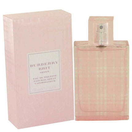 BURBERRY Brit Sheer Eau De Toilette For Her, 1.6 Fl Oz (Pack of 1)
