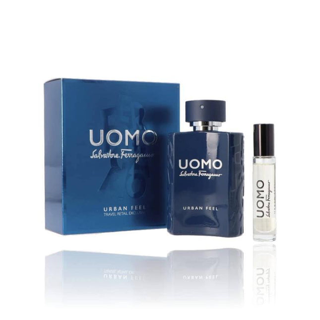 SALVATORE FERRAGAMO UOMO URBAN FEEL 2 PCS SET: 3.4 SP