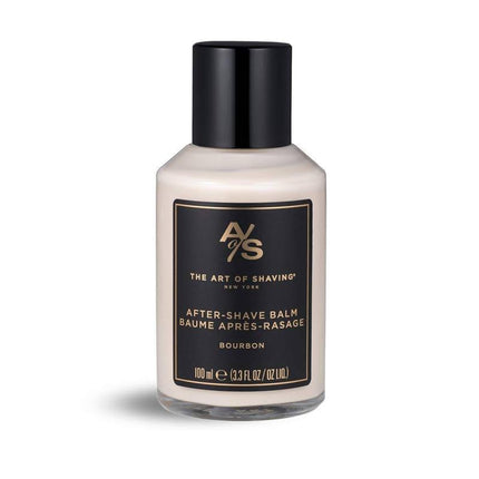 The Art of Shaving After-Shave Balm for Men - Face Moisturizer, Clinically Tested for Sensitive Skin, Bourbon, 3.3 Ounce