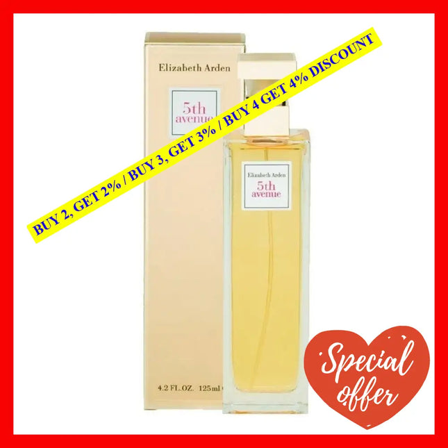 5Th Avenue By Elizabeth Arden For Women - 4.2 Oz Edp Spray