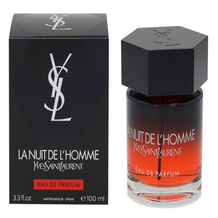 Yves Saint Laurent La Nuit De Lhomme Eau De Parfum Spray For Men, 3.3 Ounce