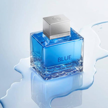 Antonio Banderas Perfumes - Blue Seduction - Eau de toilette for Men - Long Lasting - Fresh and Casual Fragance - Woody and Aquatic Notes - Ideal for Day Wear - 3.4 Fl Oz