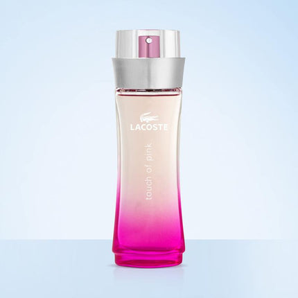 Lacoste Touch of Pink Eau de Toilette for Women, 3.0 Fl Oz