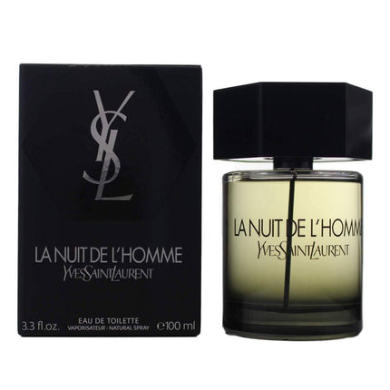 La Nuit by Yves Saint Laurent Eau De Toilette For Men 100ml