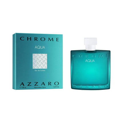 Chrome Aqua by Azzaro EDT Spray 3.4 oz (100 ml)