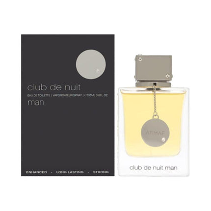 ARMAF CLUB DE NUIT 3.6 EAU DE TOILETTE SPRAY FOR MEN.